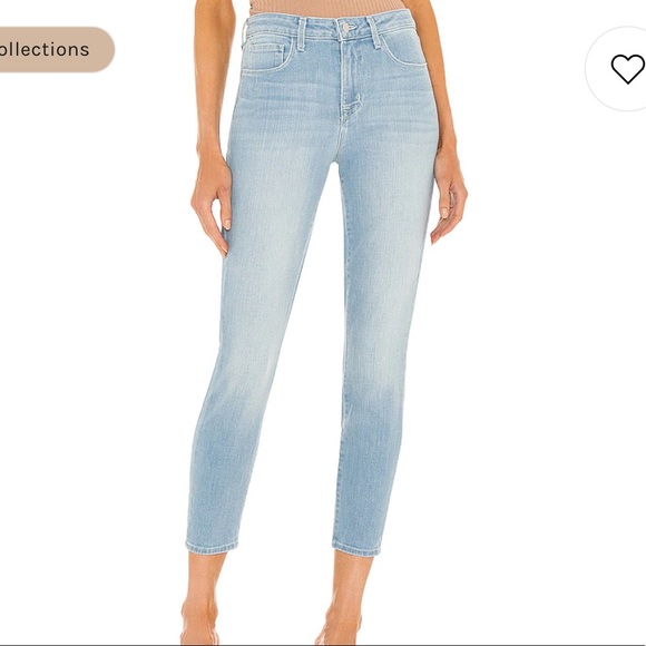 L'AGENCE Denim - L’Agence Margot High-Rise Crop Skinny Jeans